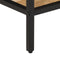 vidaXL - Salontafel - 55x55x45 - cm - massief - ruw - mangohout