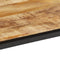 vidaXL - Salontafel - 55x55x45 - cm - massief - ruw - mangohout