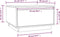 vidaXL - Salontafel - 55x56x32 - cm - massief - grenenhout - grijs