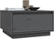 vidaXL - Salontafel - 55x56x32 - cm - massief - grenenhout - grijs