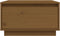 vidaXL - Salontafel - 55x56x32 - cm - massief - grenenhout - honingbruin
