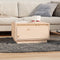vidaXL - Salontafel - 55x56x32 - cm - massief - grenenhout