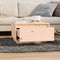 vidaXL - Salontafel - 55x56x32 - cm - massief - grenenhout