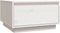 vidaXL - Salontafel - 55x56x32 - cm - massief - grenenhout - wit