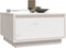 vidaXL - Salontafel - 55x56x32 - cm - massief - grenenhout - wit