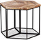 vidaXL - Salontafel - 56x48x40 - cm - massief - mangohout