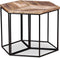 vidaXL - Salontafel - 56x48x40 - cm - massief - mangohout