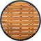 vidaXL - Salontafel - 60 - cm - poly - rattan - en - massief - acaciahout - zwart