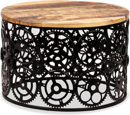 vidaXL - Salontafel - 60x40 - cm - massief - mangohout