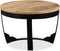 vidaXL - Salontafel - 60x40 - cm - massief - ruw - mangohout