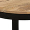 vidaXL - Salontafel - 60x40 - cm - massief - ruw - mangohout