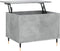 vidaXL - Salontafel - 60x44,5x45 - cm - bewerkt - hout - betongrijs