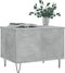 vidaXL - Salontafel - 60x44,5x45 - cm - bewerkt - hout - betongrijs