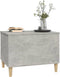 vidaXL - Salontafel - 60x44,5x45 - cm - bewerkt - hout - betongrijs