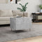 vidaXL - Salontafel - 60x44,5x45 - cm - bewerkt - hout - betongrijs