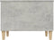 vidaXL - Salontafel - 60x44,5x45 - cm - bewerkt - hout - betongrijs