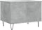 vidaXL - Salontafel - 60x44,5x45 - cm - bewerkt - hout - betongrijs