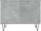 vidaXL - Salontafel - 60x44,5x45 - cm - bewerkt - hout - betongrijs