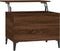 vidaXL - Salontafel - 60x44,5x45 - cm - bewerkt - hout - bruin - eikenkleur