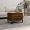 vidaXL - Salontafel - 60x44,5x45 - cm - bewerkt - hout - bruin - eikenkleur