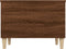 vidaXL - Salontafel - 60x44,5x45 - cm - bewerkt - hout - bruin - eikenkleur