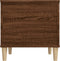vidaXL - Salontafel - 60x44,5x45 - cm - bewerkt - hout - bruin - eikenkleur