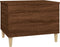 vidaXL - Salontafel - 60x44,5x45 - cm - bewerkt - hout - bruin - eikenkleur
