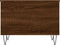 vidaXL - Salontafel - 60x44,5x45 - cm - bewerkt - hout - bruin - eikenkleur