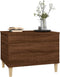 vidaXL - Salontafel - 60x44,5x45 - cm - bewerkt - hout - bruin - eikenkleur