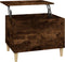 vidaXL - Salontafel - 60x44,5x45 - cm - bewerkt - hout - gerookt - eikenkleurig