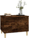 vidaXL - Salontafel - 60x44,5x45 - cm - bewerkt - hout - gerookt - eikenkleurig