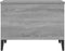 vidaXL - Salontafel - 60x44,5x45 - cm - bewerkt - hout - grijs - sonoma - eikenkleurig