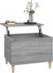 vidaXL - Salontafel - 60x44,5x45 - cm - bewerkt - hout - grijs - sonoma - eikenkleurig