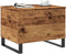 vidaXL - Salontafel - 60x44,5x45 - cm - bewerkt - hout - oud - houtkleurig