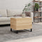 vidaXL - Salontafel - 60x44,5x45 - cm - bewerkt - hout - sonoma - eikenkleurig
