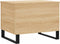 vidaXL - Salontafel - 60x44,5x45 - cm - bewerkt - hout - sonoma - eikenkleurig