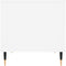 vidaXL - Salontafel - 60x44,5x45 - cm - bewerkt - hout - wit