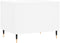 vidaXL - Salontafel - 60x44,5x45 - cm - bewerkt - hout - wit