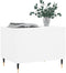 vidaXL - Salontafel - 60x44,5x45 - cm - bewerkt - hout - wit