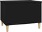 vidaXL - Salontafel - 60x44,5x45 - cm - bewerkt - hout - zwart