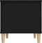 vidaXL - Salontafel - 60x44,5x45 - cm - bewerkt - hout - zwart