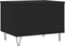 vidaXL - Salontafel - 60x44,5x45 - cm - bewerkt - hout - zwart