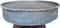 vidaXL - Salontafel - 60x45 - cm - gemengd - gerecycled - hout - zilver