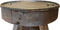 vidaXL - Salontafel - 60x45 - cm - gemengd - gerecycled - hout - zilver