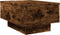 vidaXL - Salontafel - 60x45x31 - cm - bewerkt - hout - gerookt - eikenkleurig