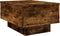 vidaXL - Salontafel - 60x45x31 - cm - bewerkt - hout - gerookt - eikenkleurig