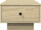 vidaXL - Salontafel - 60x45x31 - cm - bewerkt - hout - sonoma - eikenkleurig