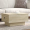 vidaXL - Salontafel - 60x45x31 - cm - bewerkt - hout - sonoma - eikenkleurig
