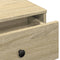 vidaXL - Salontafel - 60x45x31 - cm - bewerkt - hout - sonoma - eikenkleurig