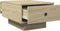 vidaXL - Salontafel - 60x45x31 - cm - bewerkt - hout - sonoma - eikenkleurig